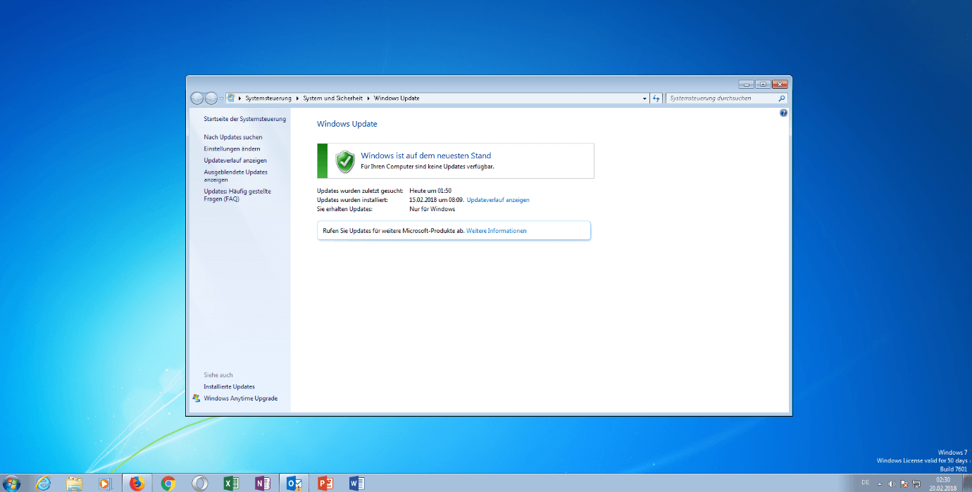 Windows-Update-Fenster