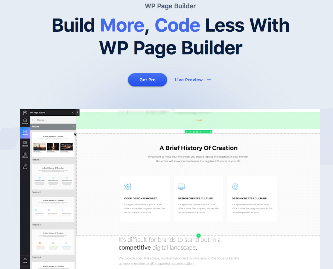 Der WP Page Builder von themeum