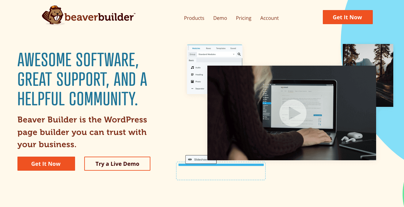 Startseite Beaver Builder