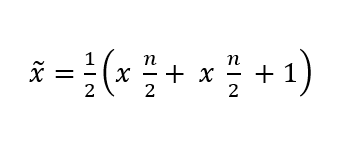Median-Formel bei gerader Anzahl von Werten