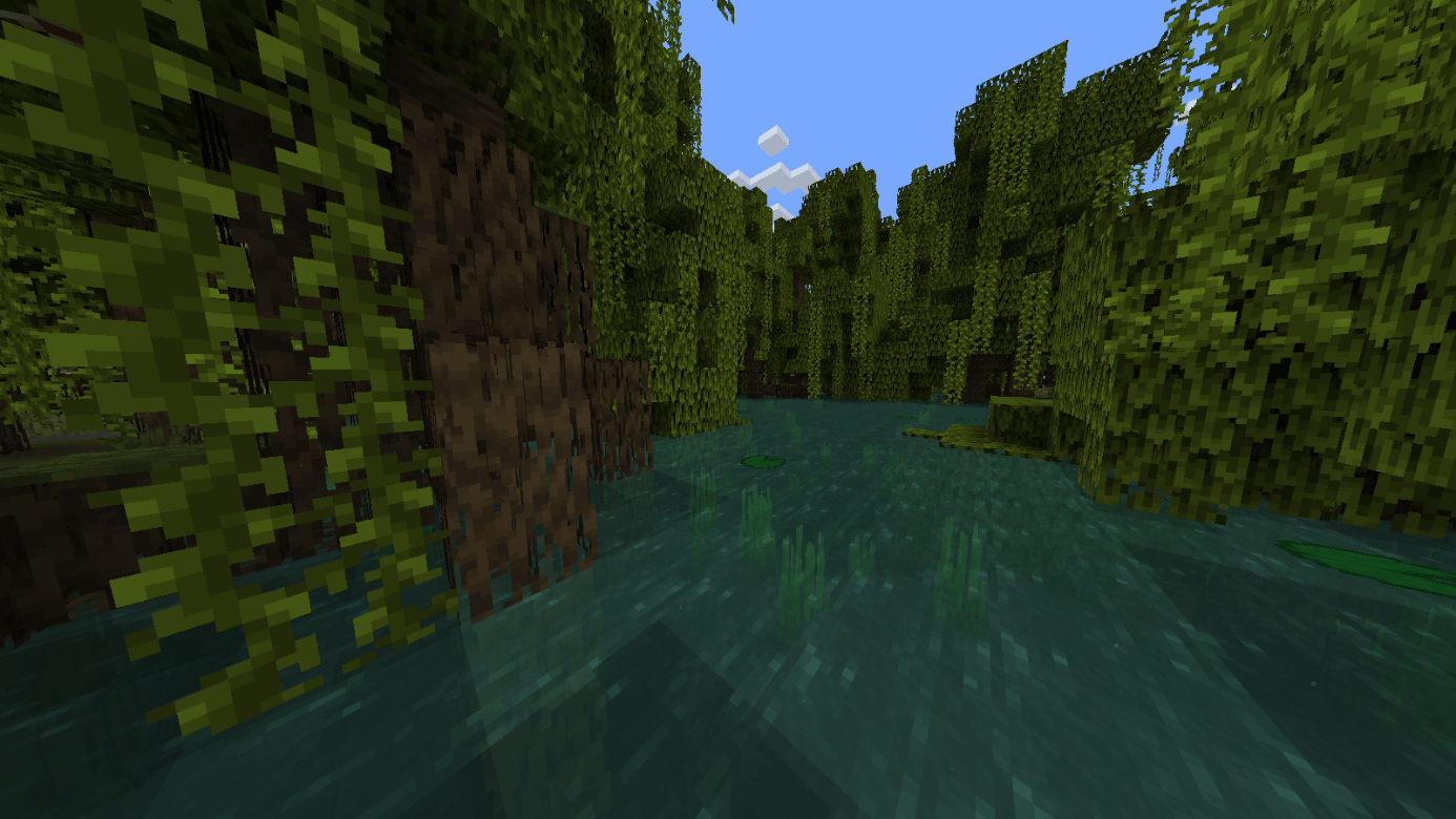 Screenshot des Mangrove Swamps 4025804172371830787 aus Minecraft