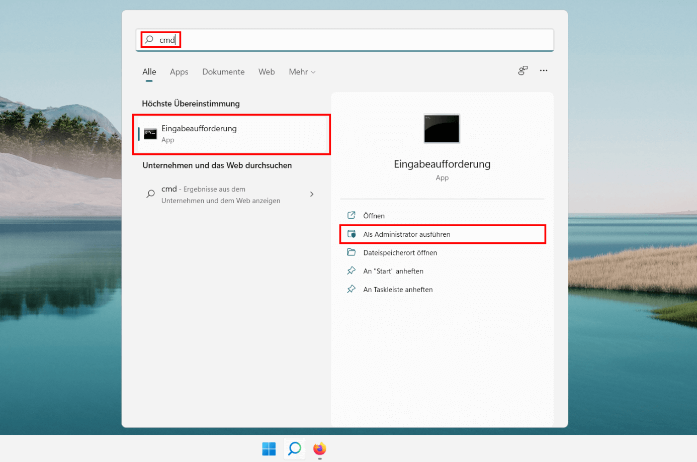 Windows 11: Eingabeaufforderung als Administrator ausführen