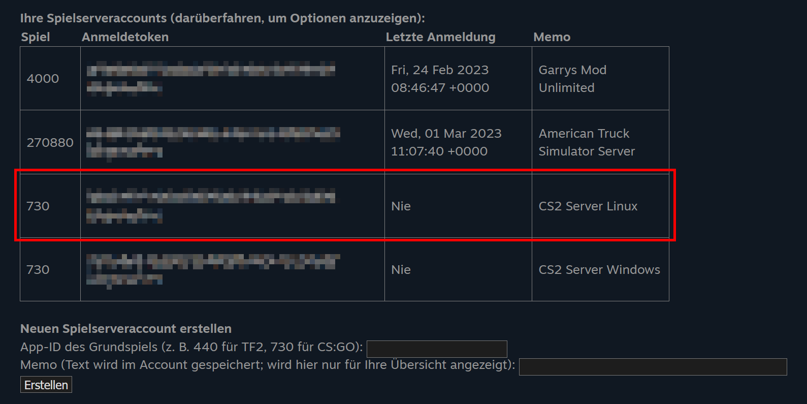 Authentifizierungstoken generieren Authentifizierungstoken generieren