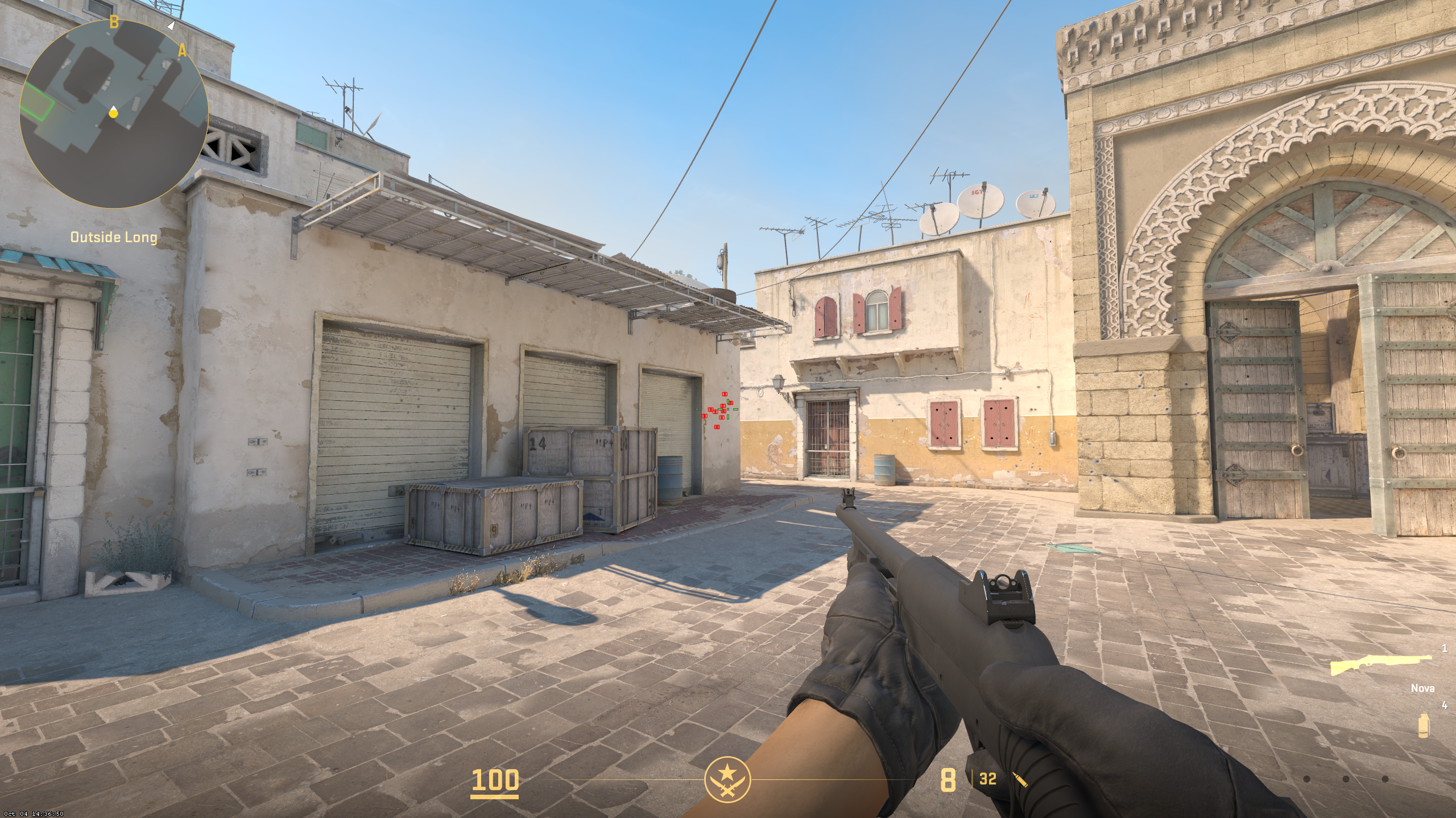 Screenshot aus Counter Strike 2: Trainingsmodus