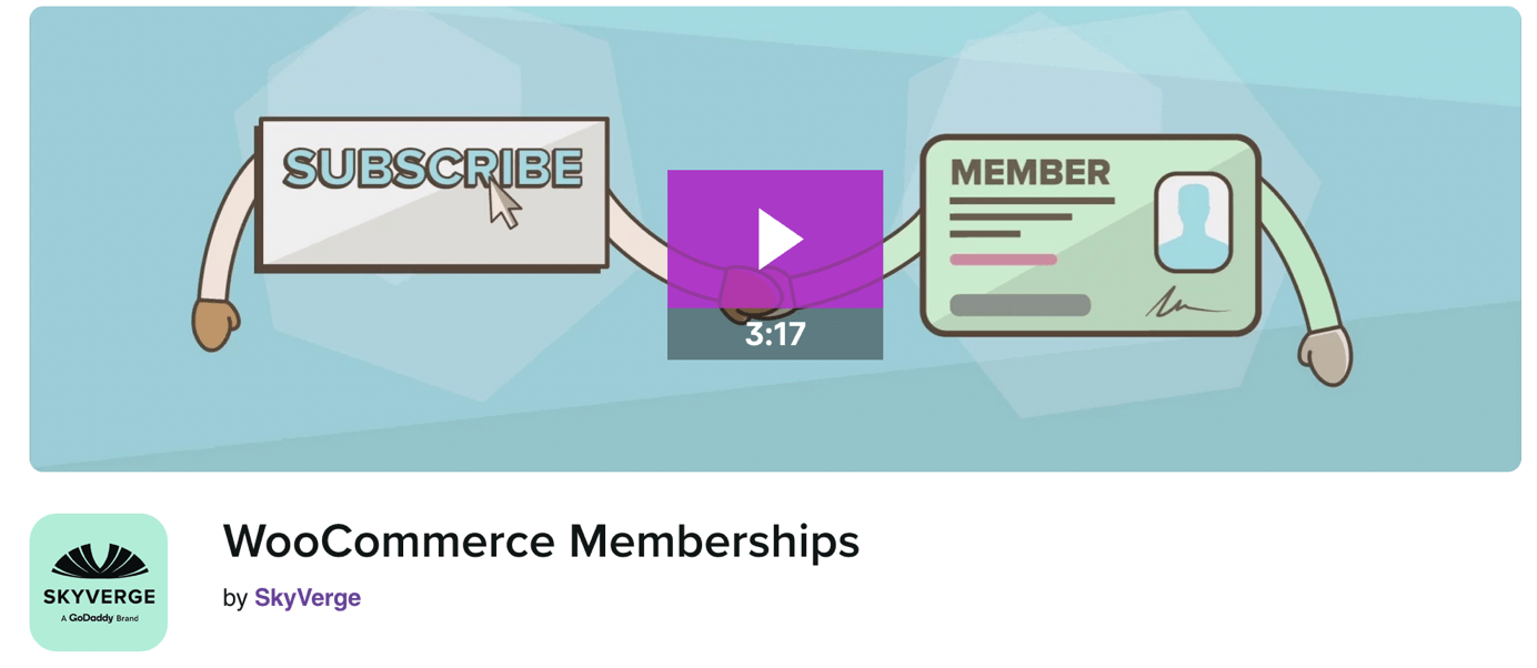 Screenshot von WooCommerce-Memberships