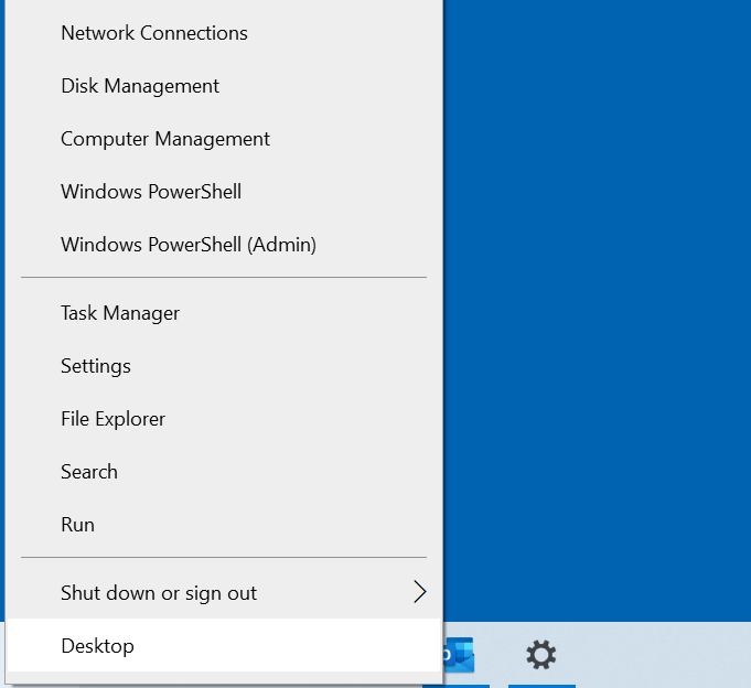 Windows 10: Schnellzugriffsmenü