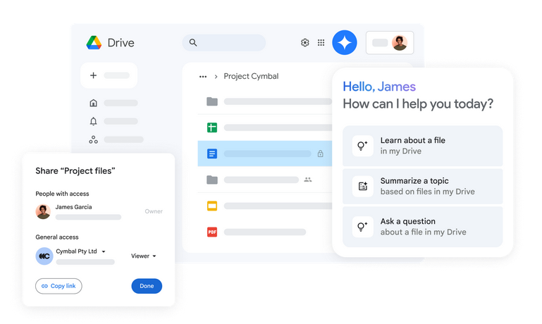 Google Drive Screenshot Bild: Google Drive Screenshot