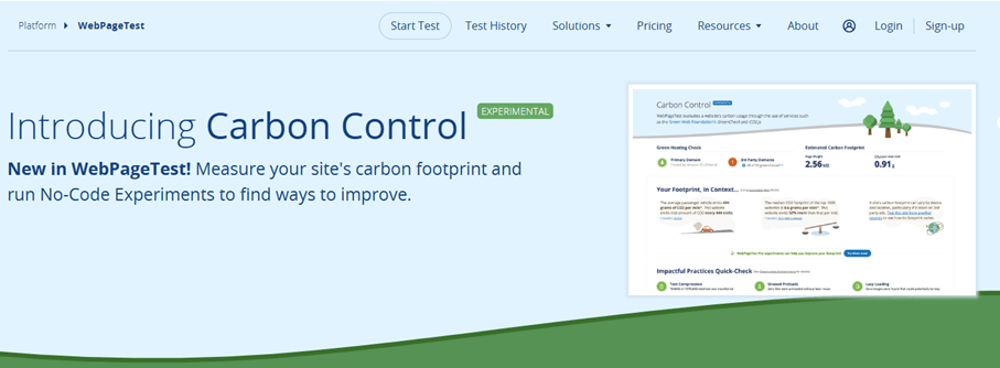 WebPageTest-Website WebPageTest-Website