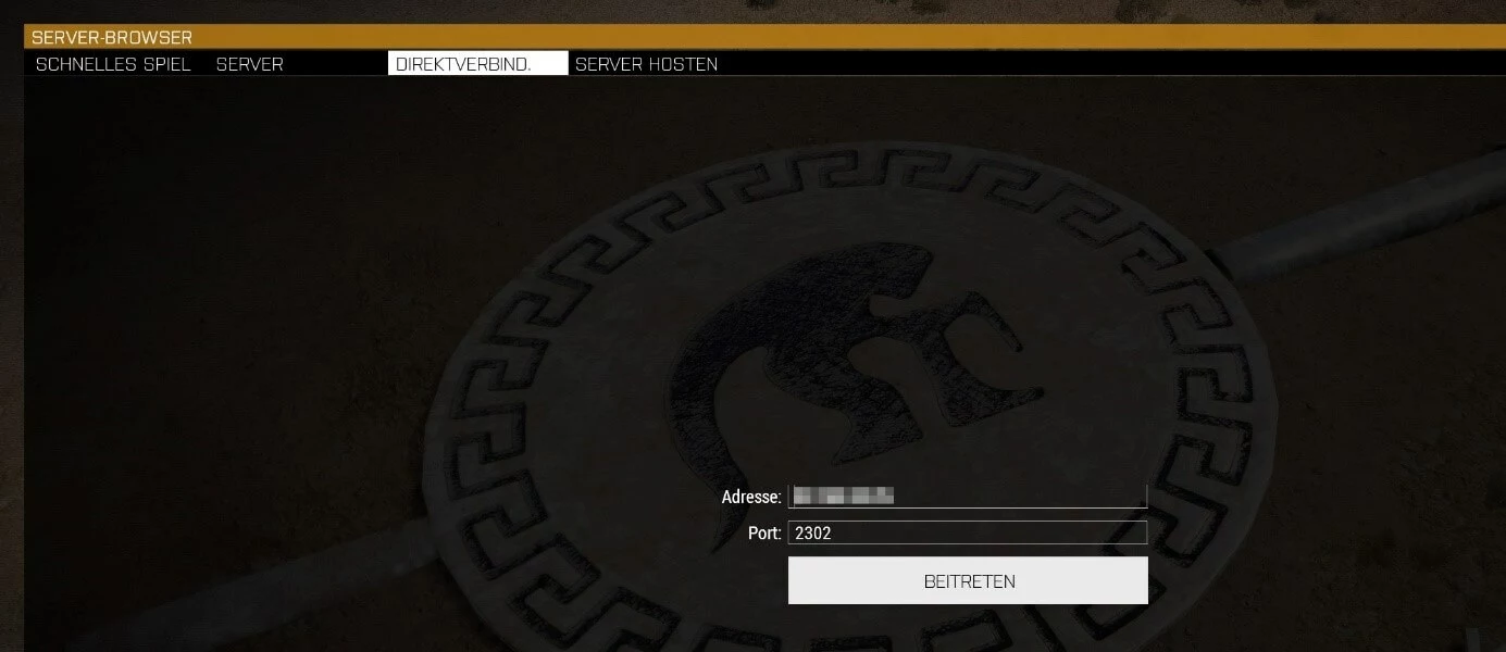 Arma 3: Direktverbindungsaufbau via Server-Browser