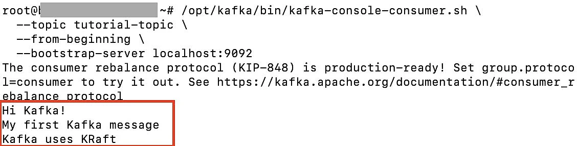 Kafka: Nachrichten im Consumer Bild: Kafka: Nachrichten im Consumer