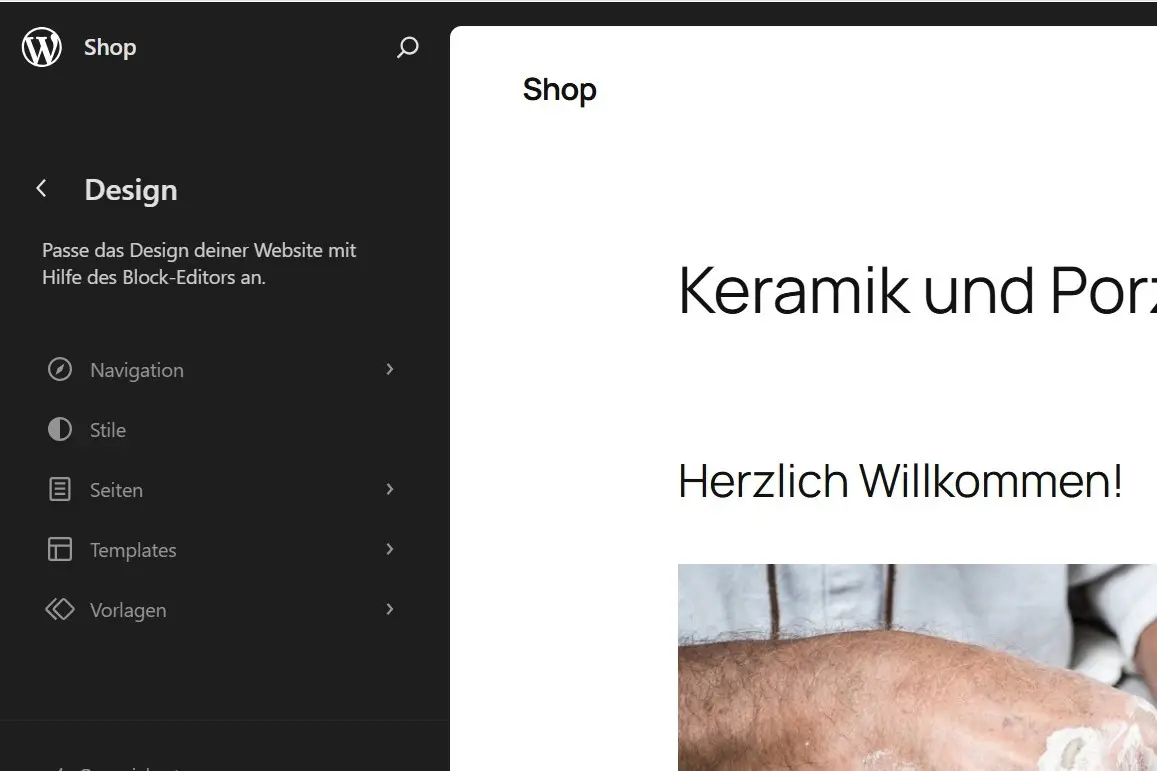 Bild: WooCommerce-Plugin: Einstellungen zur Menüstruktur