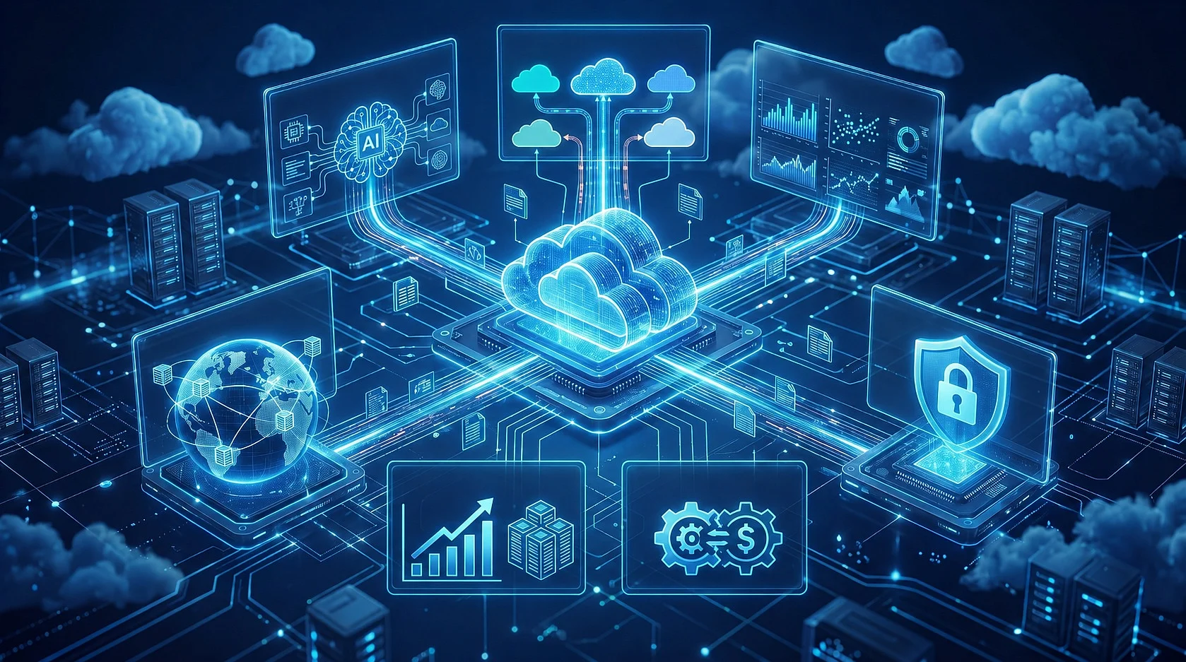 Cloud Computing: Die Vorteile Bild: Cloud Computing: Die Vorteile