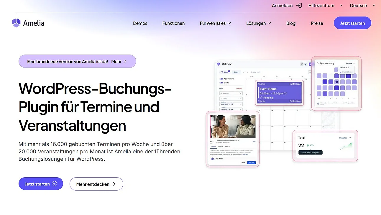 Bild: Amelia-Website