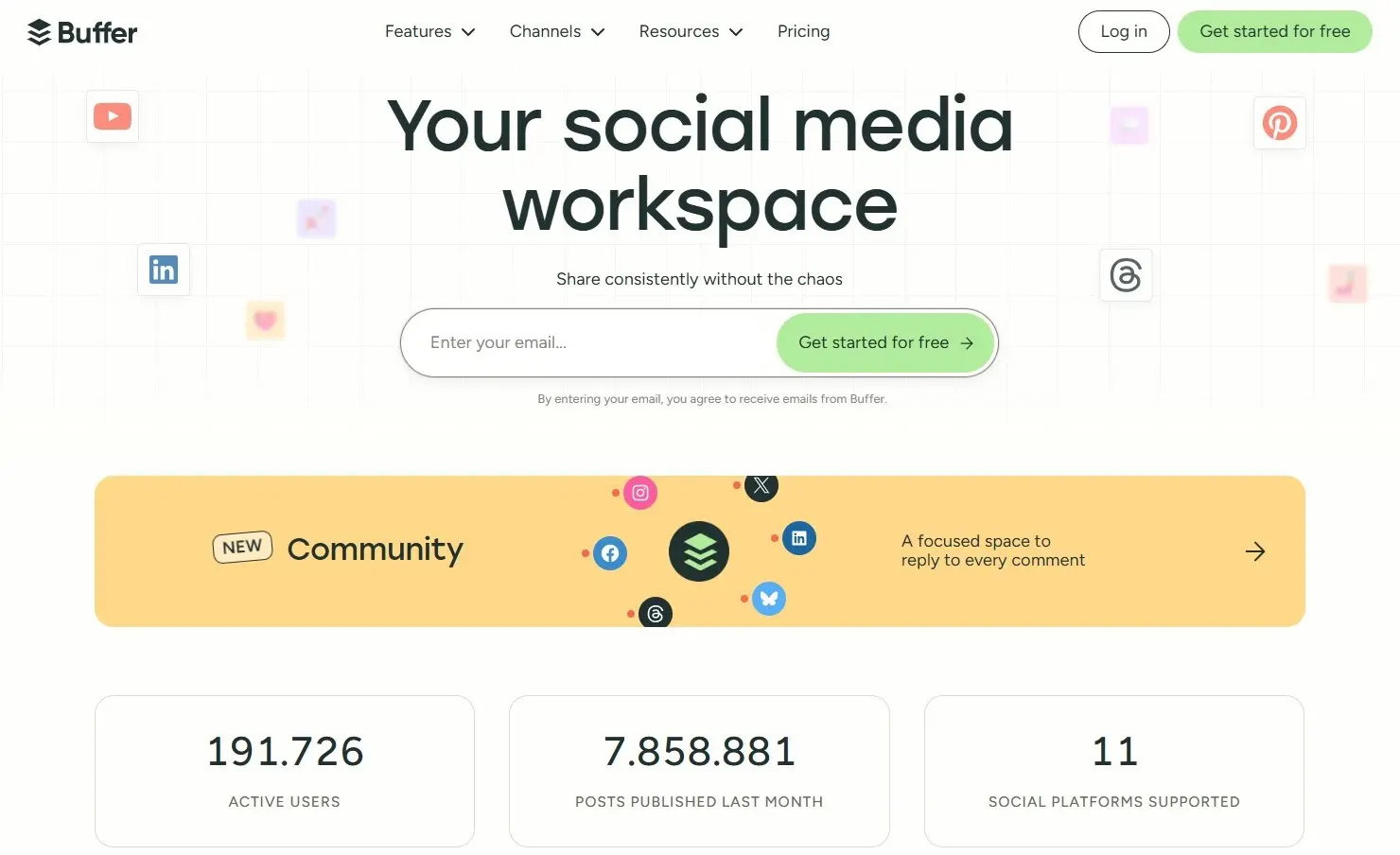 Bild: Buffer Website