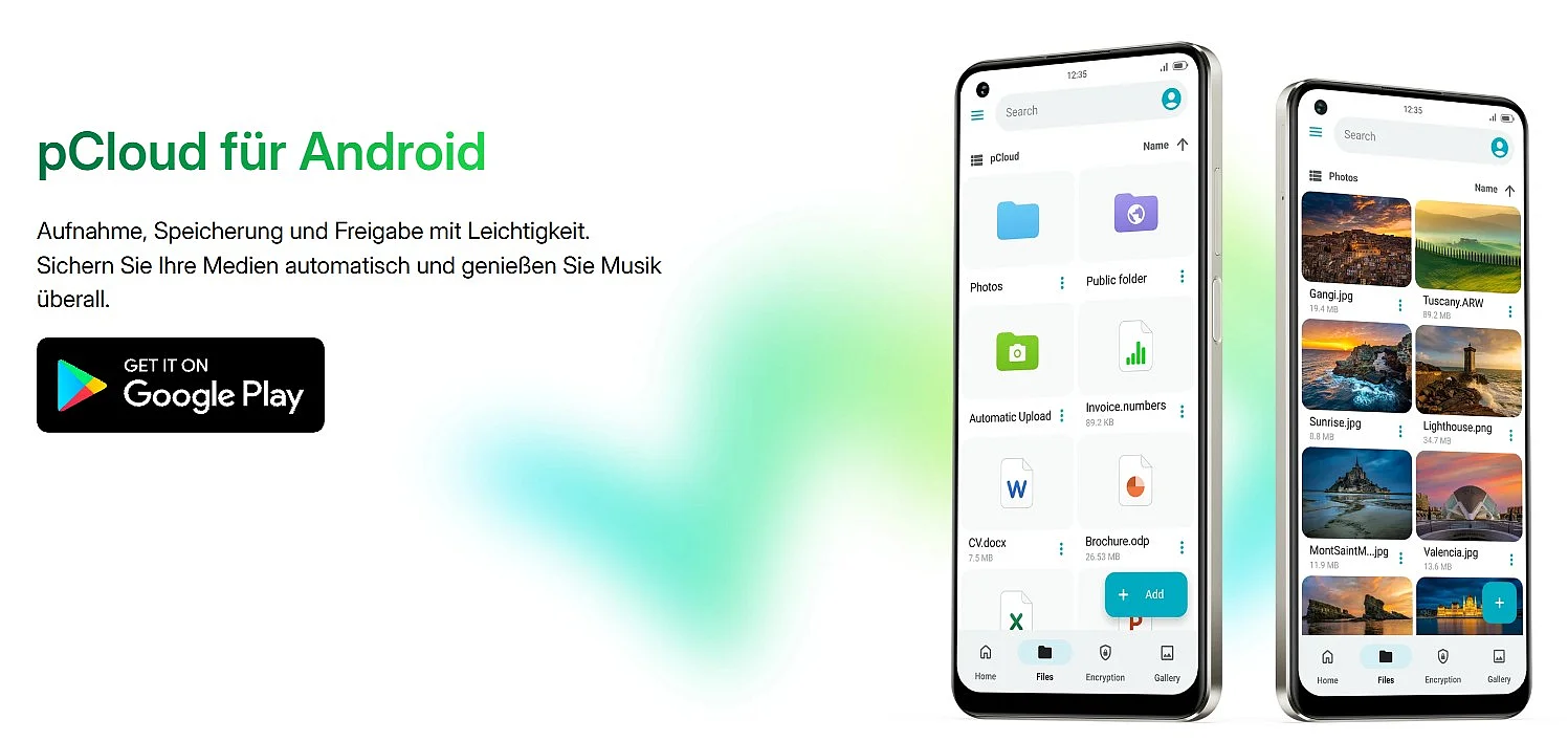 pCloud Screenshot Bild: pCloud Screenshot