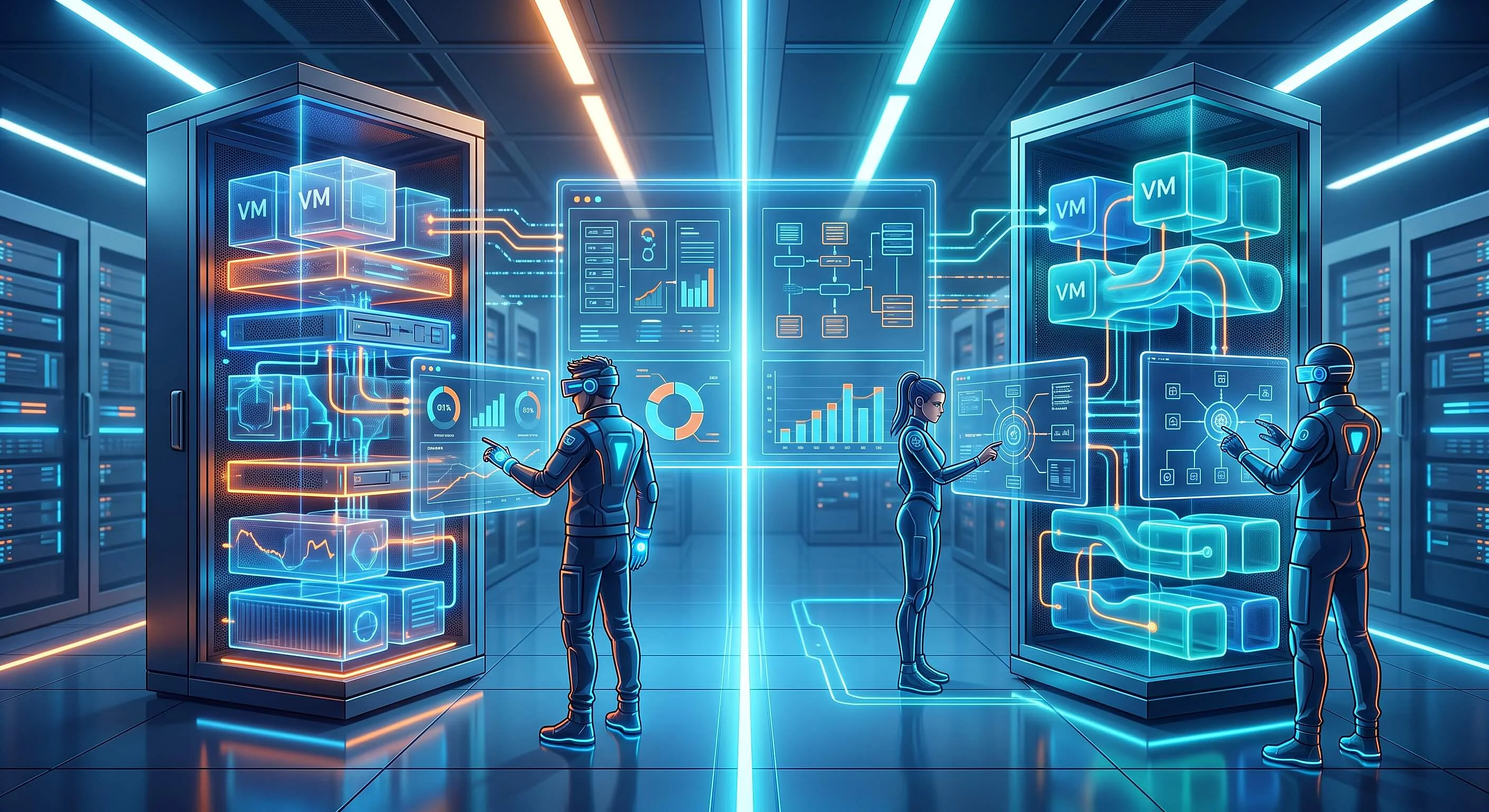 Proxmox vs. XCP-ng: Virtualisierungslösungen im Vergleich Bild: Proxmox vs. XCP-ng: Virtualisierungslösungen im Vergleich