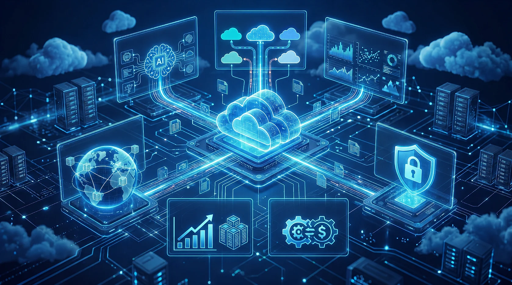 Cloud Computing: Die Vorteile Bild: Cloud Computing: Die Vorteile