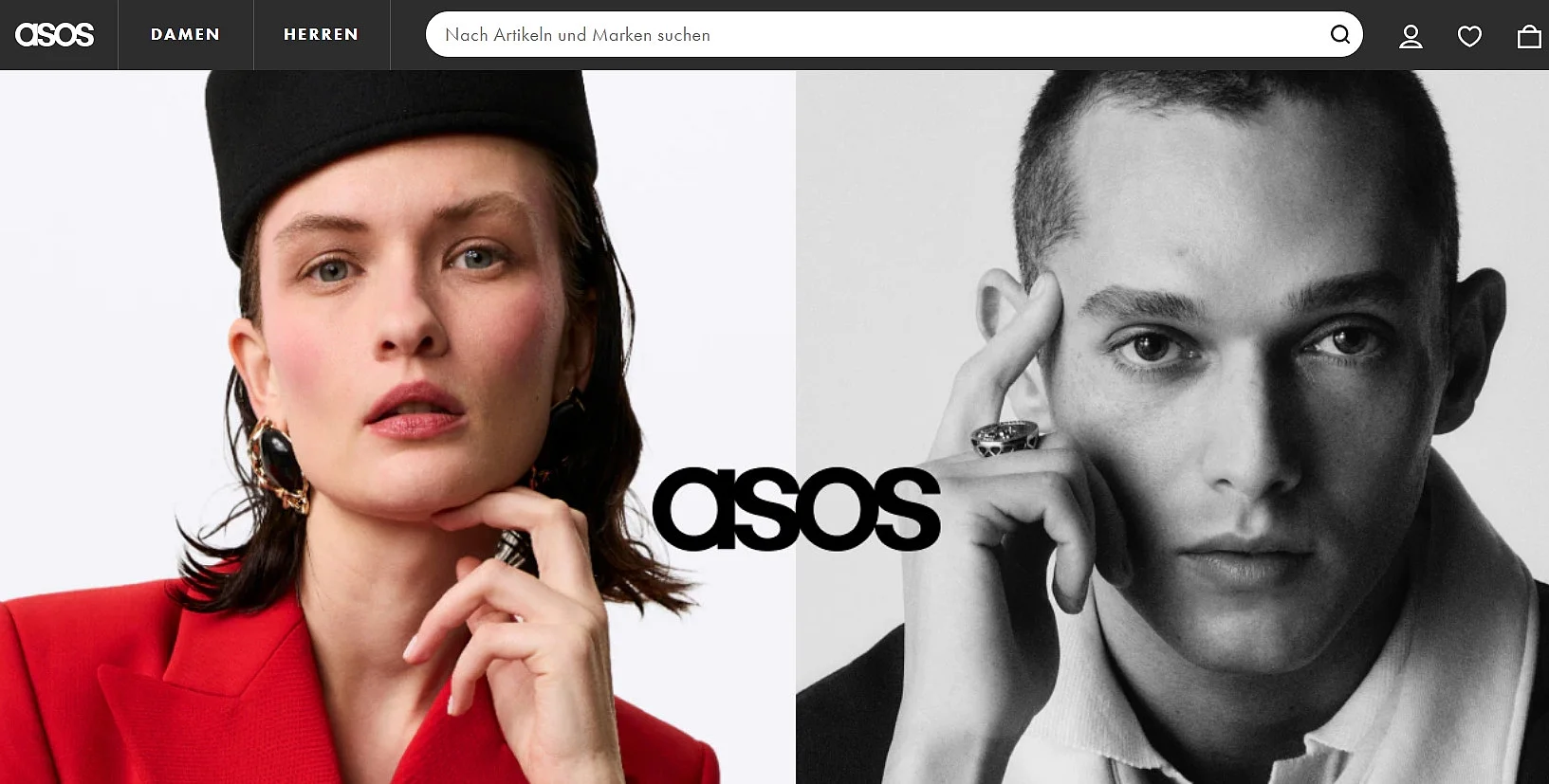 Der Onlineshop ASOS Bild: Der Onlineshop ASOS