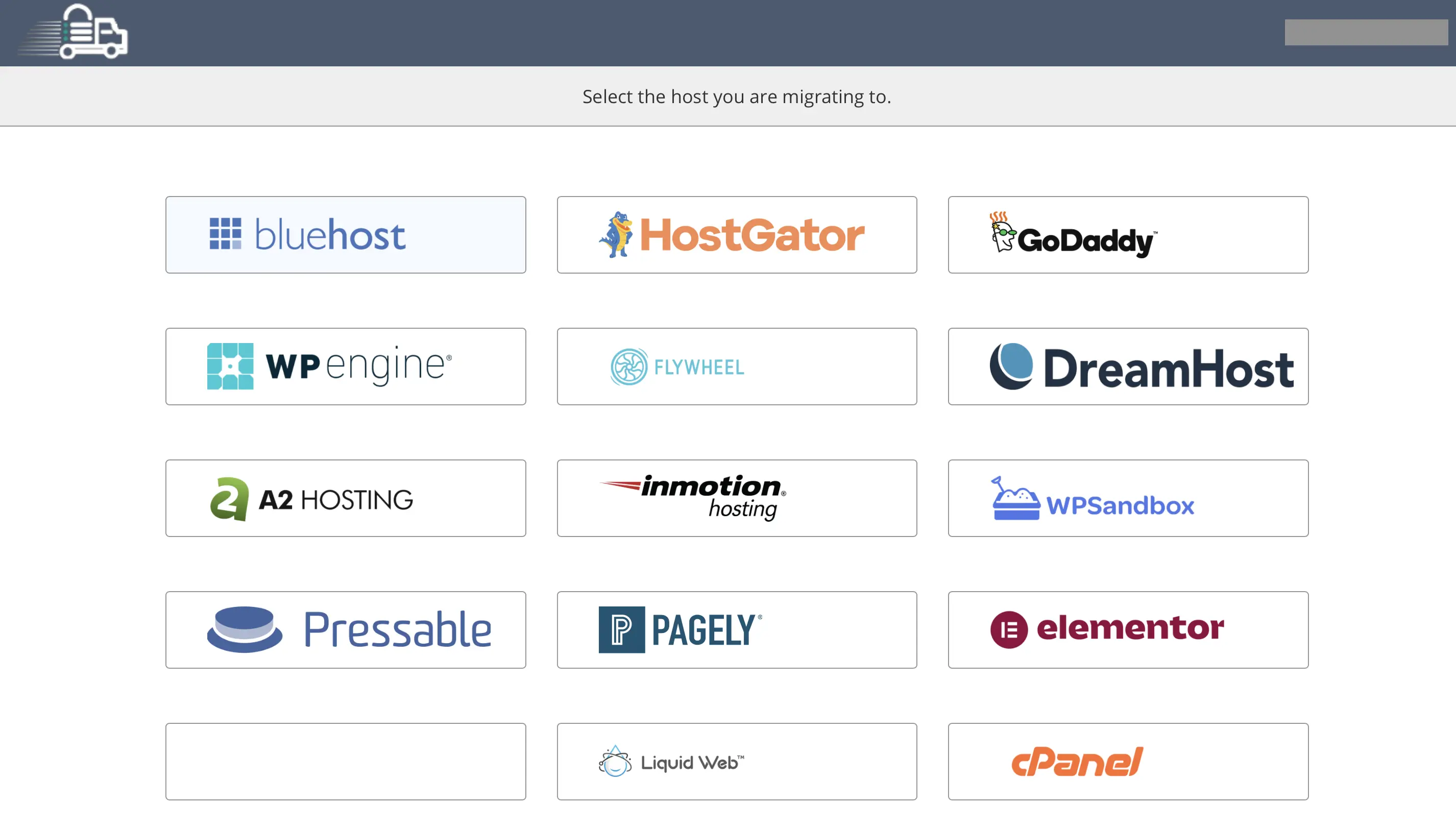 Screenshot von Migrate Guru Bild: Screenshot von Migrate Guru