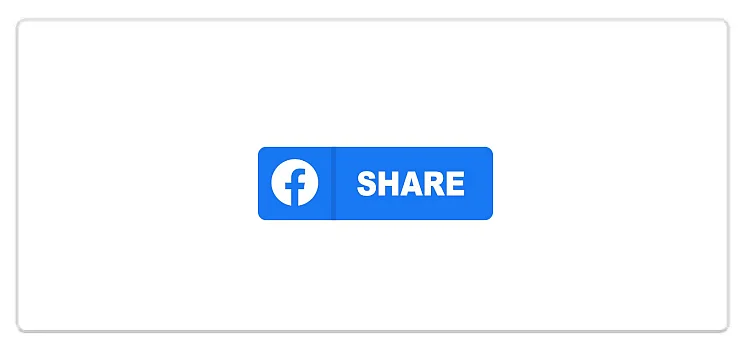 Bild: Der Teilen-Button von Facebook