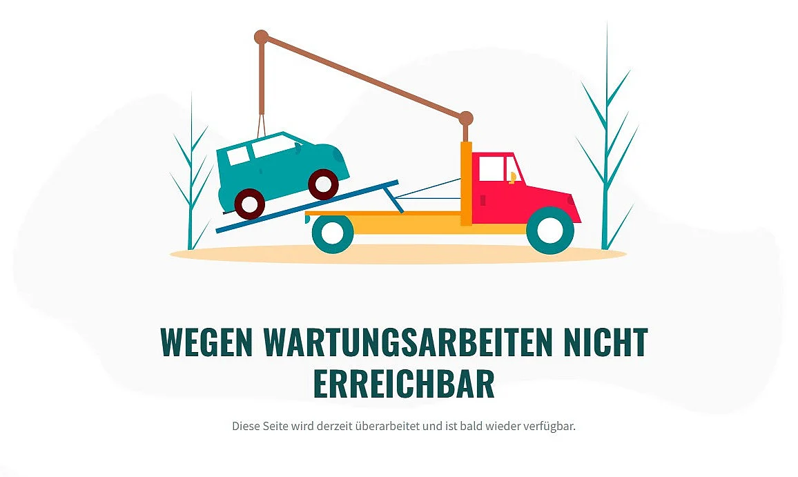 Bild: Wartungsseite von SeedProd