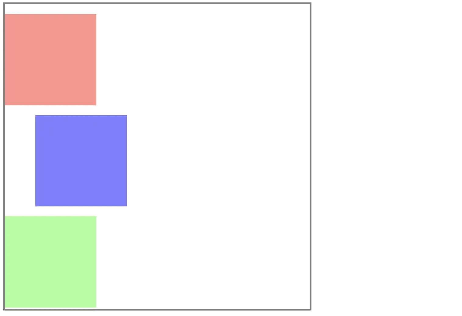 Bild: Relative Positionierung ausgehend vom nat&uuml;rlichen Elementfluss