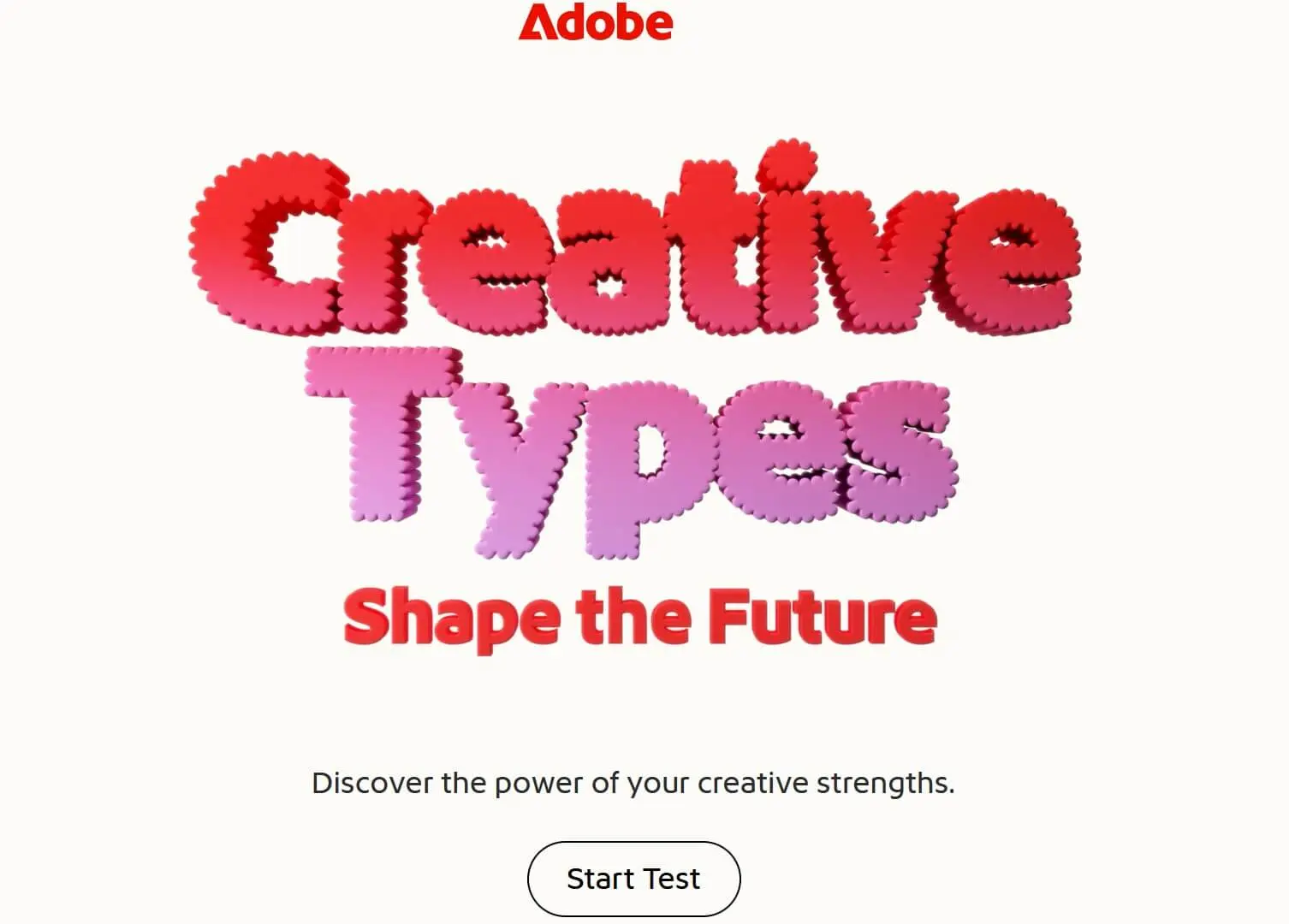 Bild: Microsite von Adobe: Creative Types