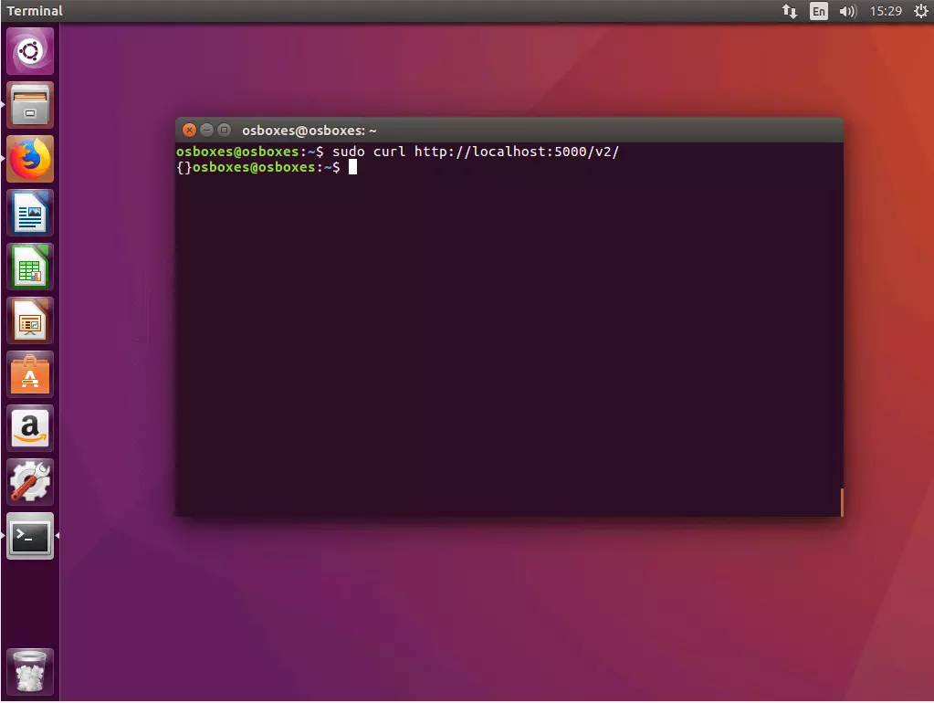 Bild: Der Befehl „curl“ im Ubuntu-Termial