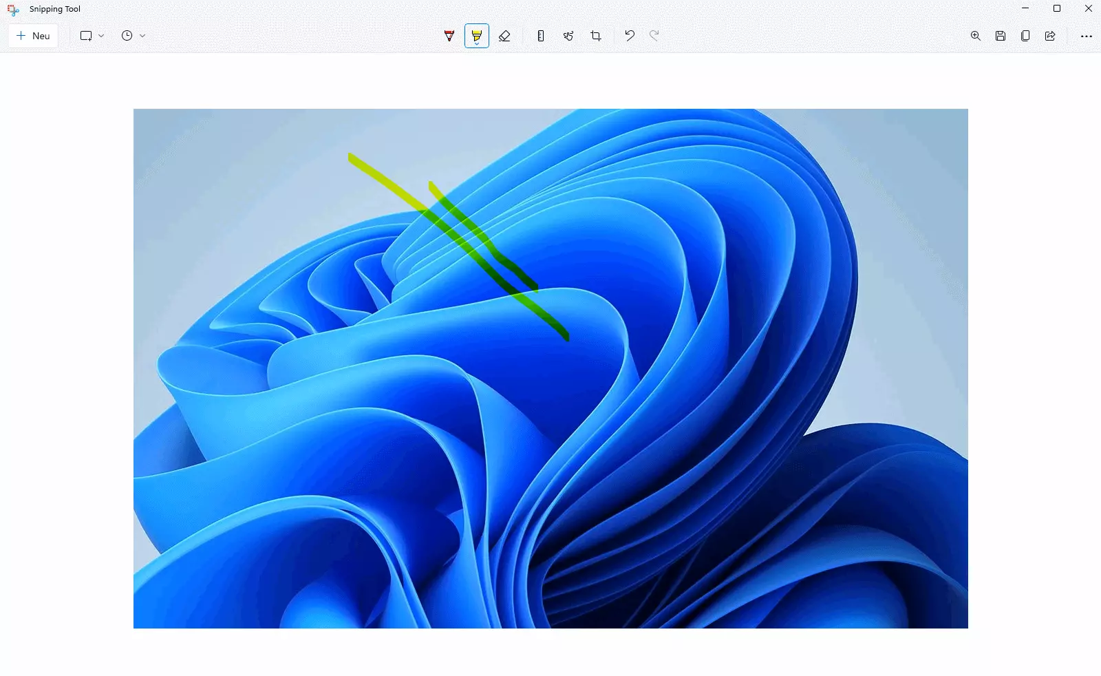 Snipping Tool: Screenshot-Bearbeitung in Windows 11