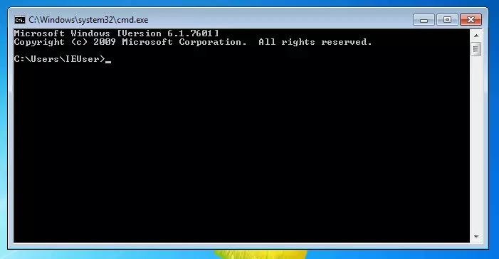 Bild: Die Windows-Eingabeaufforderung cmd.exe