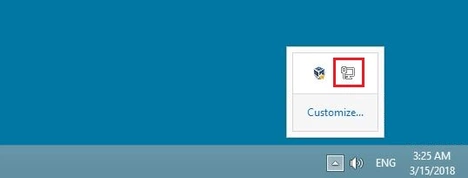 Windows 8: Netzwerkverbindungs-Icon im Benachrichtigungsfeld Windows 8: Netzwerkverbindungs-Icon im Benachrichtigungsfeld