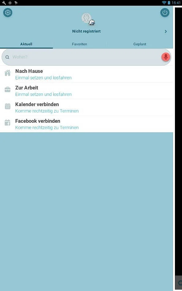 Waze-Suchfunktion Bild: Waze-Suchfunktion