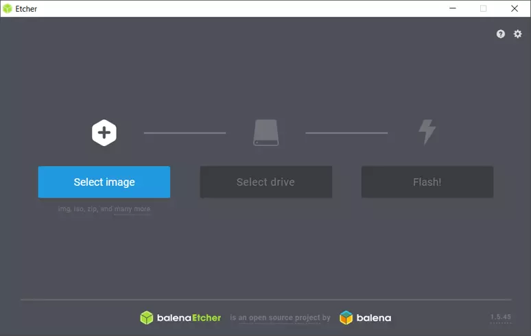 Flashen des NextCloudPi-Images – Vorbereitung in balenaEtcher