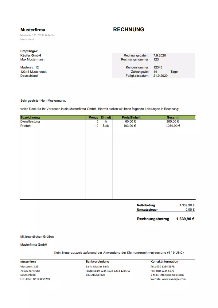 Bild: Rechnungsvorlage-Kleinunternehmer.png