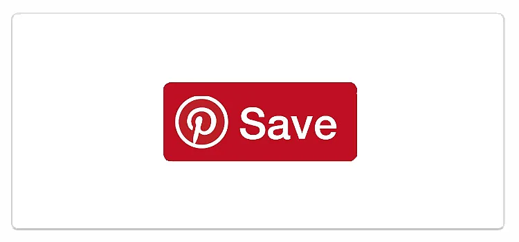 Bild: Der Save-Button von Pinterest
