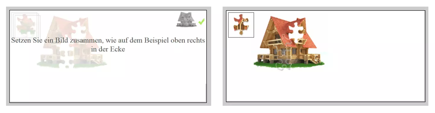 Bild: Beispiel eines Puzzle-Captchas