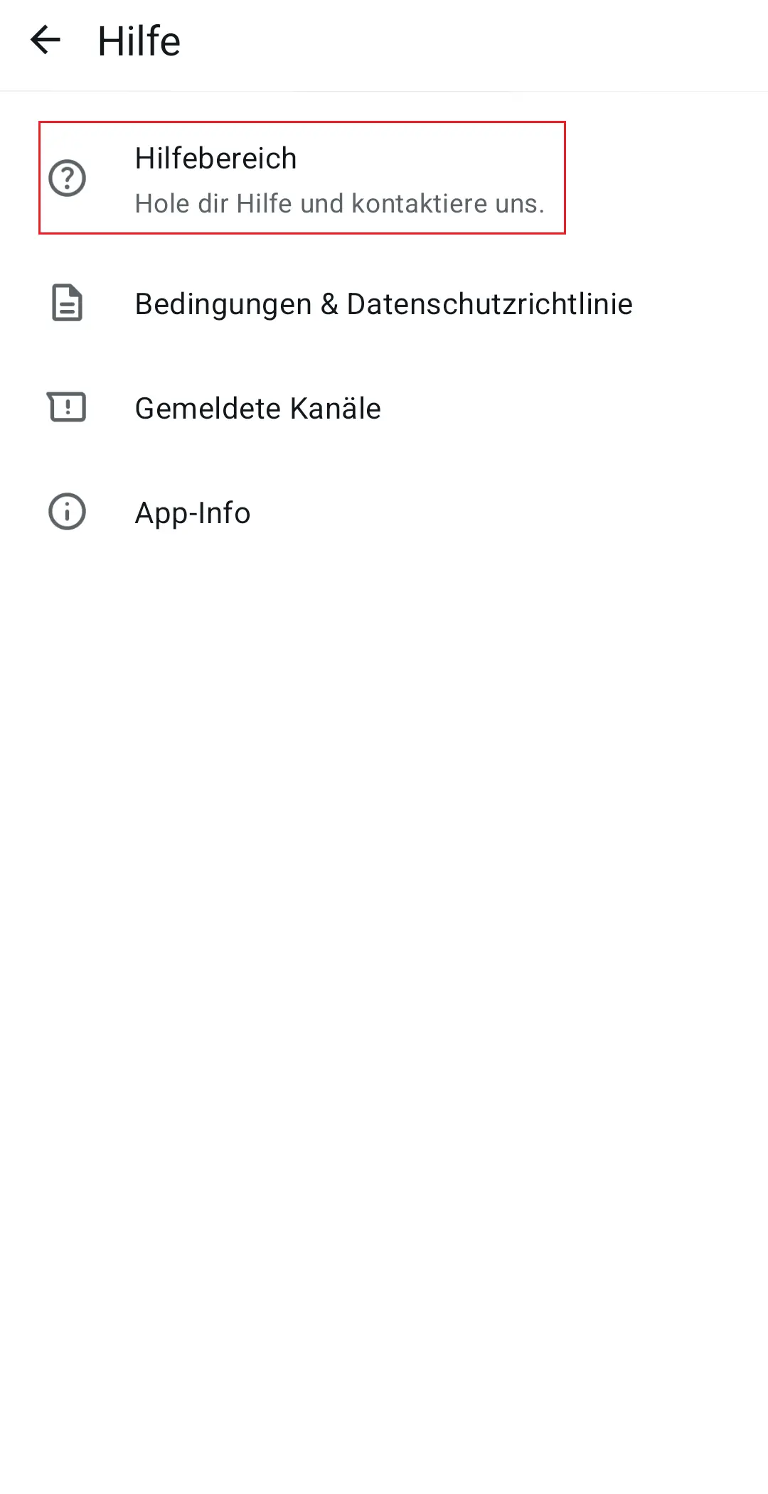WhatsApp: Hilfe Bild: WhatsApp: Hilfe