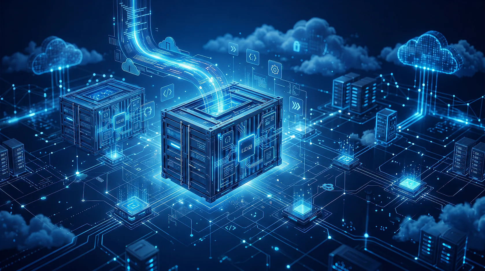Cloud-Container: Entwicklung von Anwendungen in der Cloud Bild: Cloud-Container: Entwicklung von Anwendungen in der Cloud