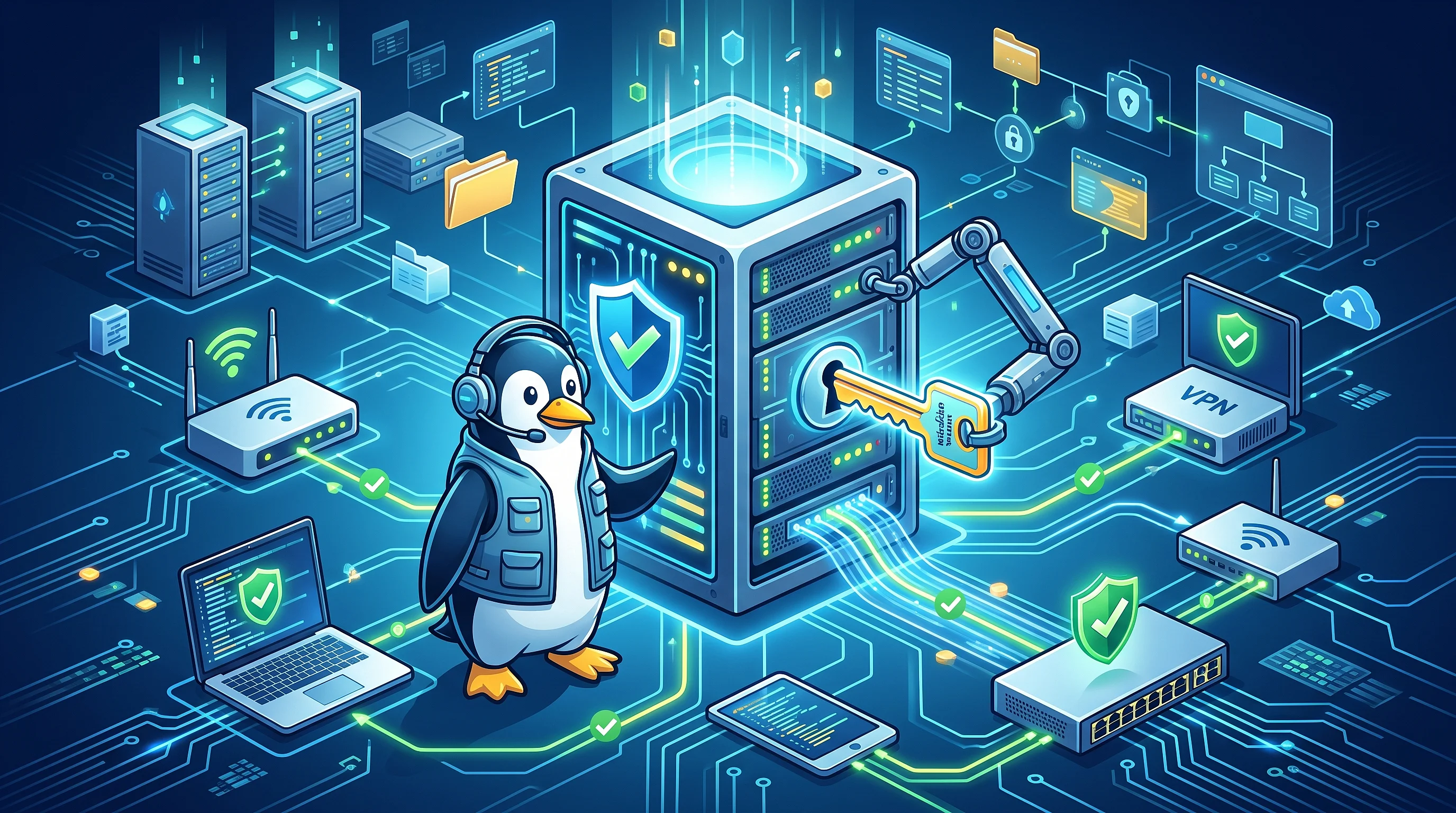 Bild: RADIUS-Server einrichten: Anleitung für Linux