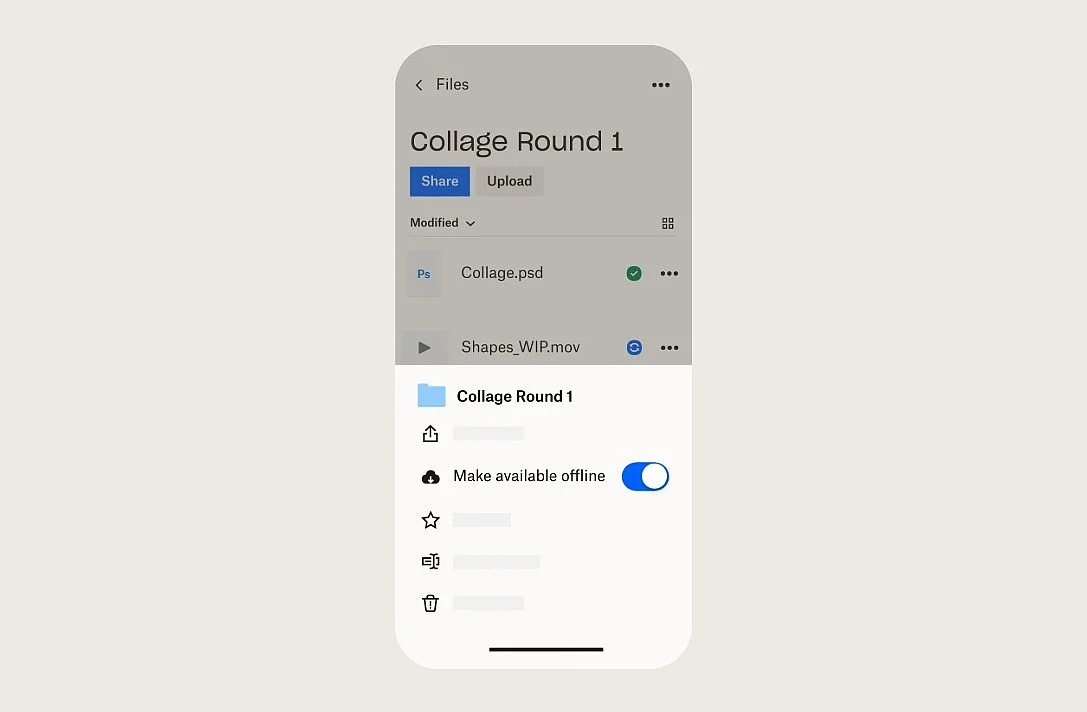 Dropbox Screenshot Bild: Dropbox Screenshot