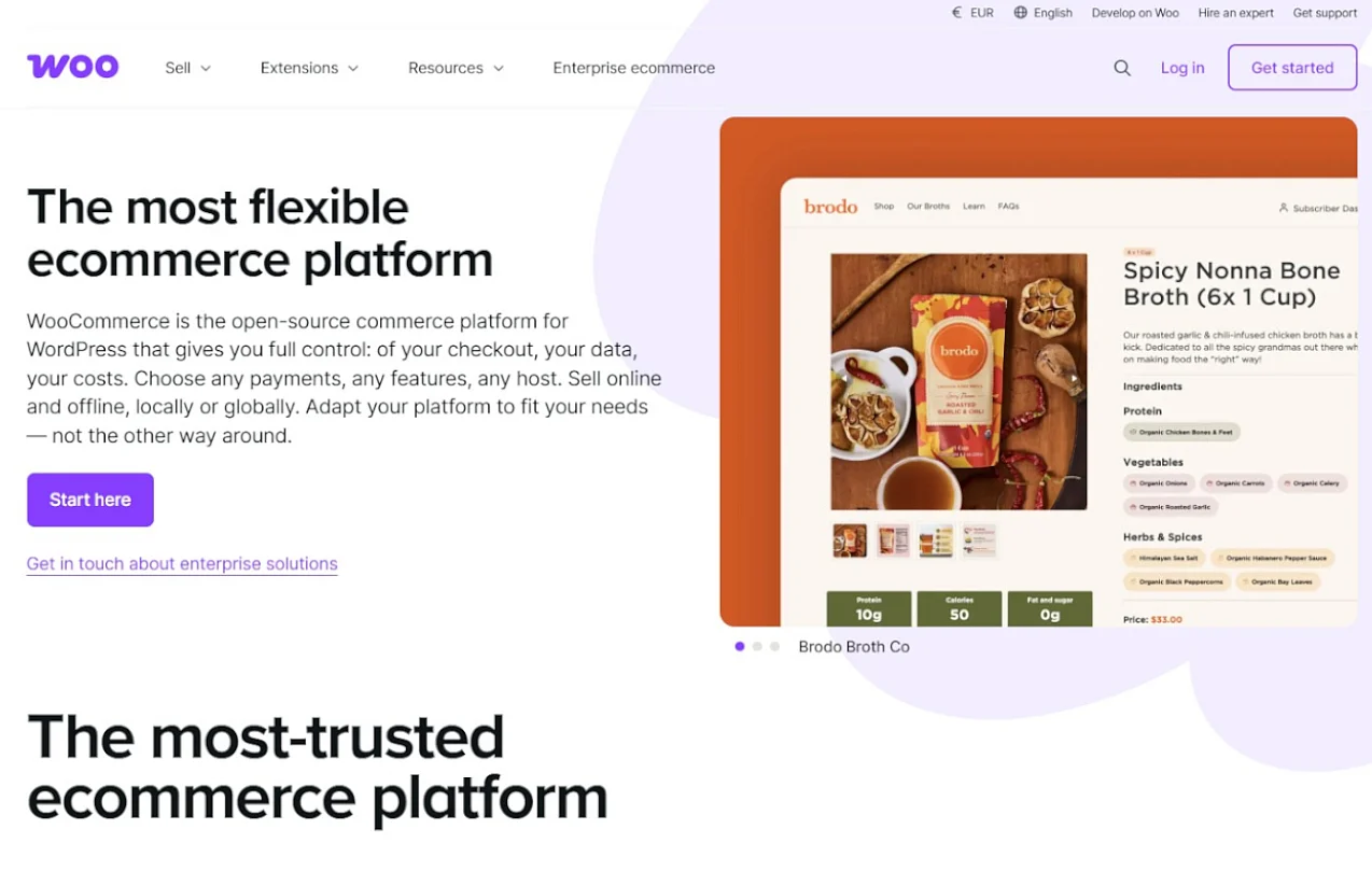 WooCommerce-Homepage: Startseite Bild: WooCommerce-Homepage: Startseite