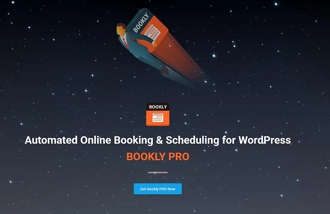 Bild: Screenshot der Bookly-Website